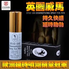 英國威馬持久液 STUD 100延時噴劑 男性外...